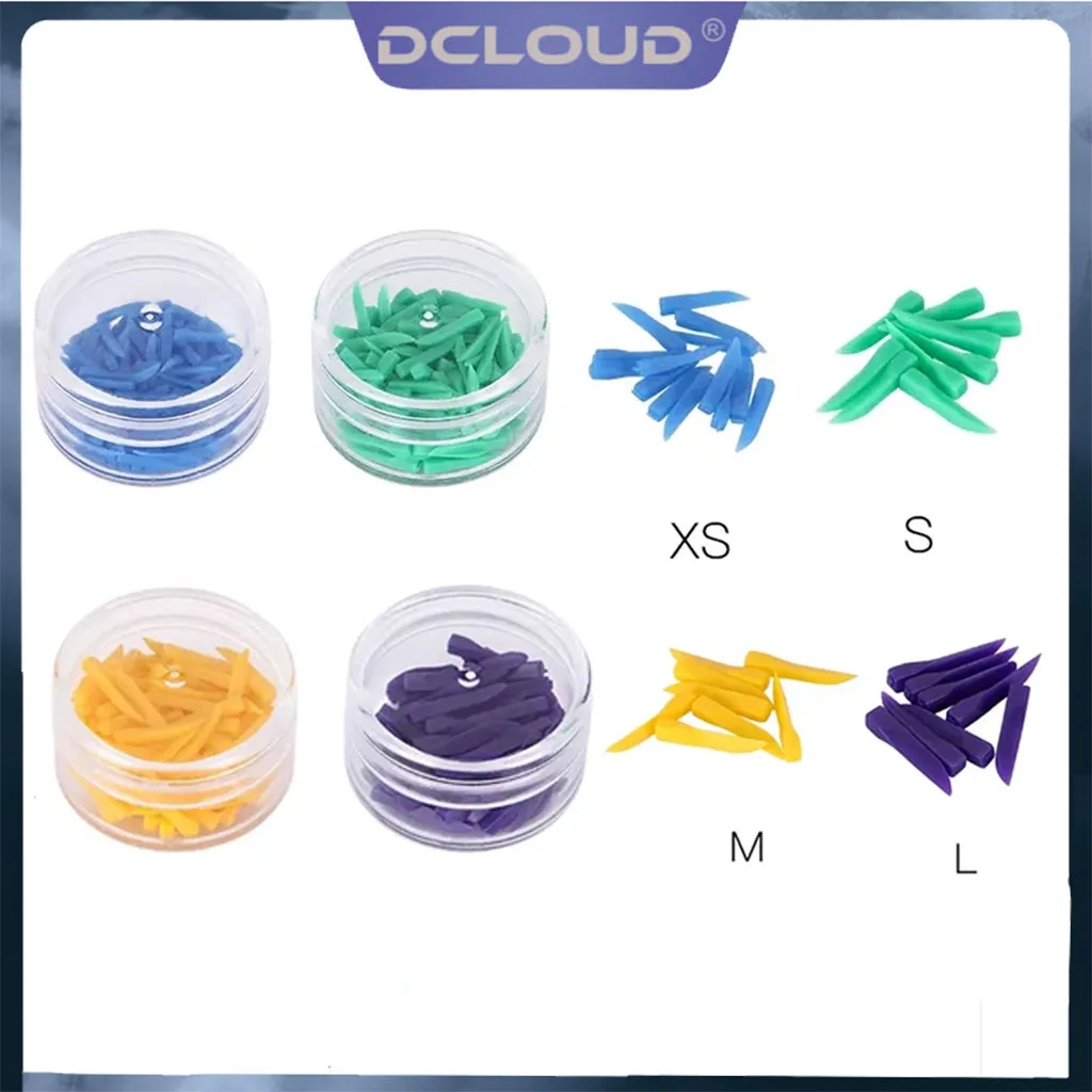 

DCLOUD 1Box Dental Plastic Wedges Tooth Gap Wedge Disposable Teeth Interdental Composite Filling Material Dentist Instrument