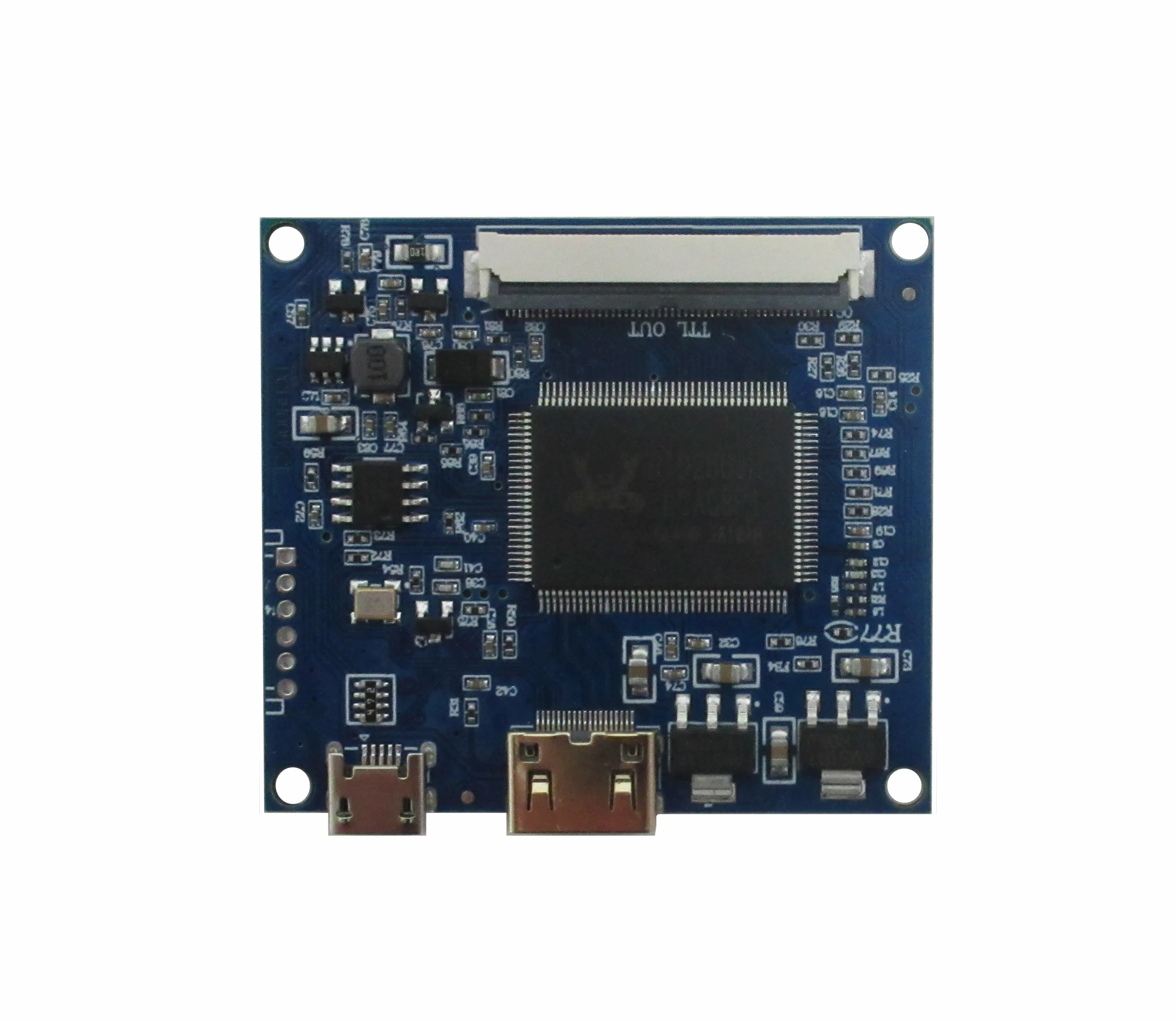 Mini Hdmi-compatível Universal Driver Control Board Tft Lcd Screen Display Altamente Compatível para 50pin Ttl 1024x600 800x480 - Imagem 5
