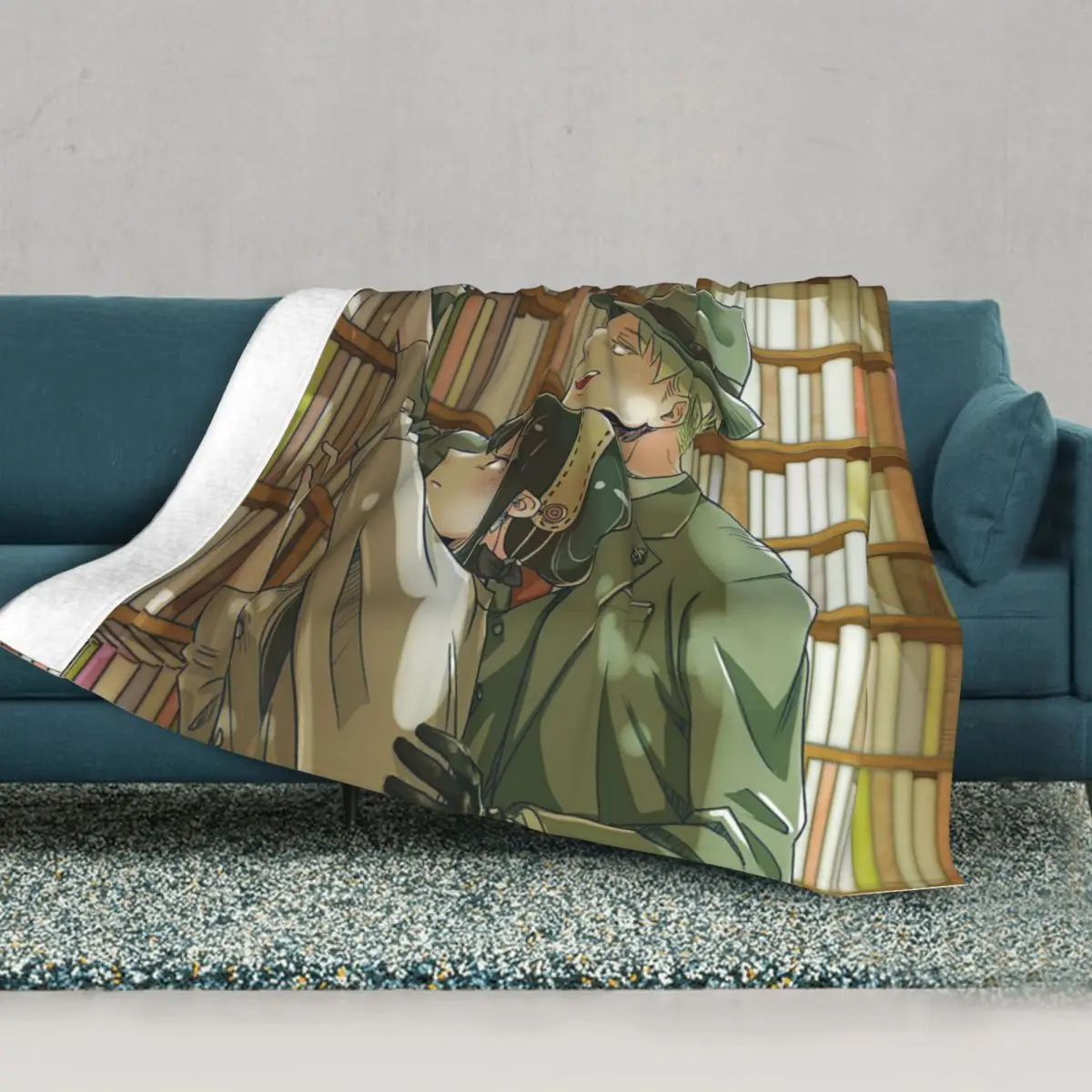 

Spy x Family Anime Blanket girl child cute Fleece Novelty Warm Throw Blankets for Bedding Lounge Decoration