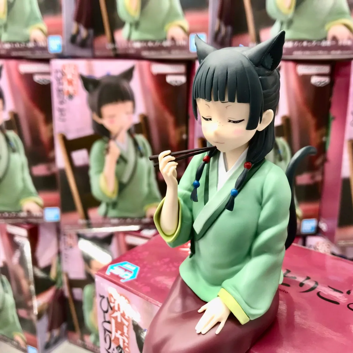 Die Apotheker-Tagebücher Anime-Figuren PVC-Modell 4 Arten MaoMao Niedliche Mädchen-Actionfiguren Spielzeug für Geschenk-Sammlung Figurenpuppe Geschenk – Detail 10