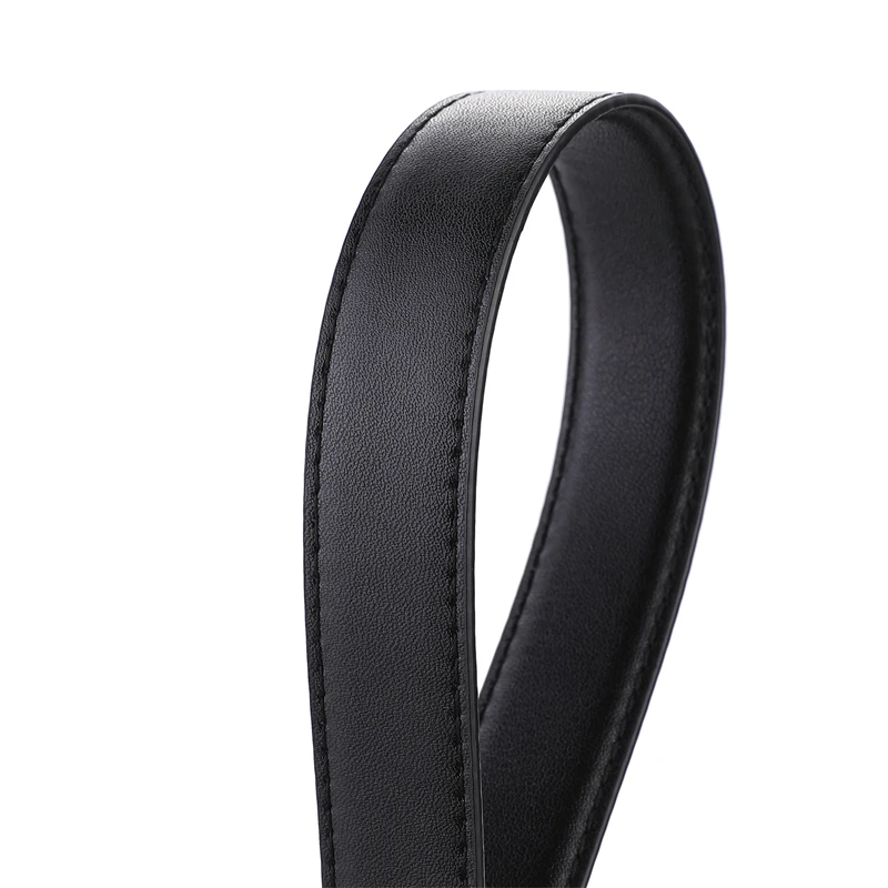 2024 Luxury Designer Women Belt Genuine Leather Female Fashion Lady Metal  Belt Buckle 2.3cm Waistband Simple Solid Color Trendy