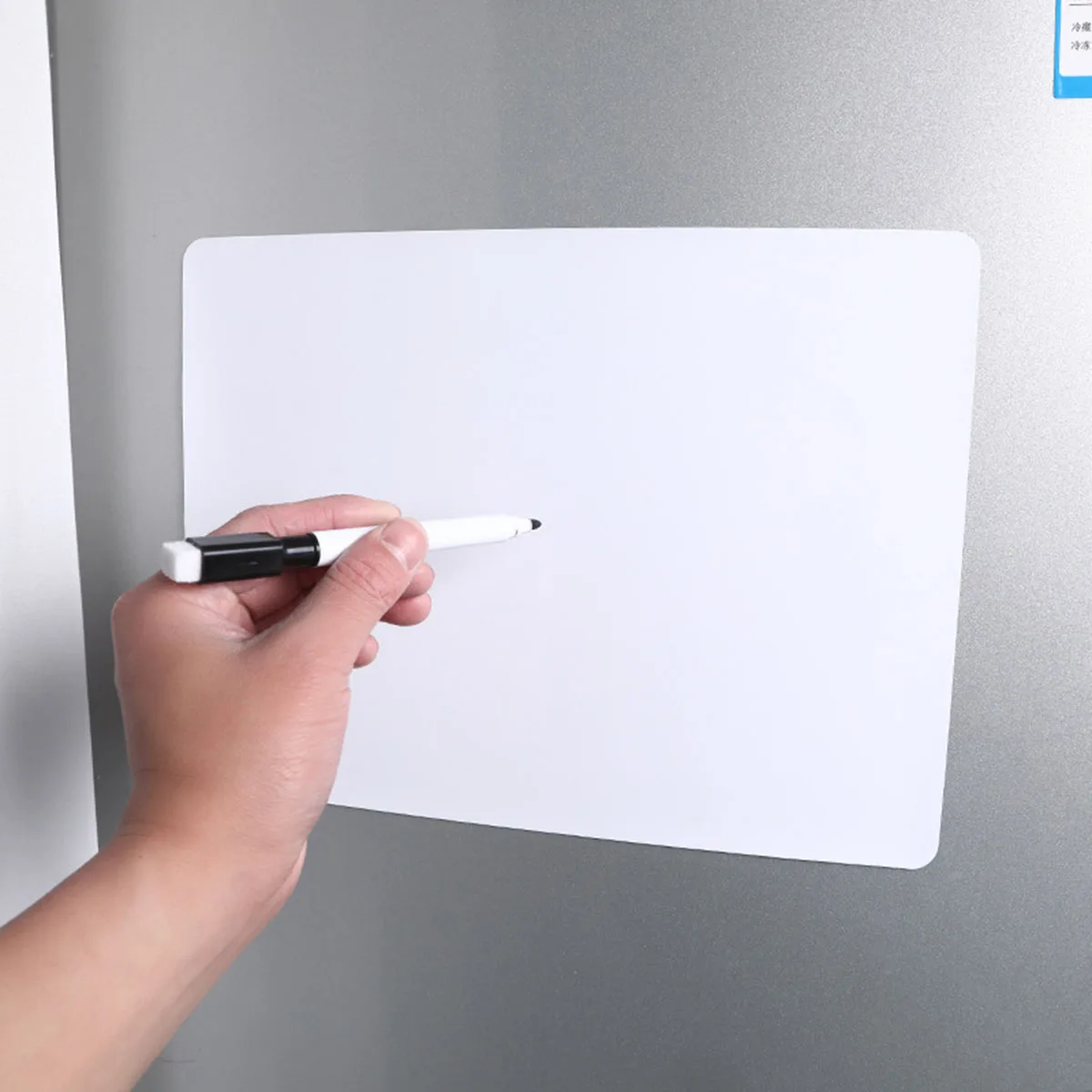 1pc Magnetic Dry Erase Calendar Message Board Multi-functional Monthly Refrigerator Planner Remarks Writing Board Home Supplies 6