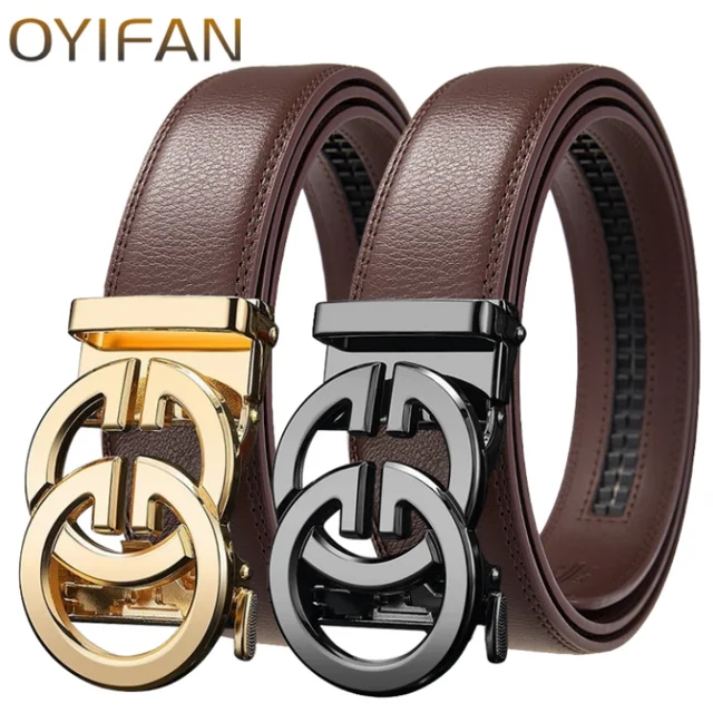 Luxury Brand Men's Belt