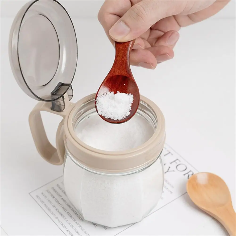 Mini Spoon Food Grade Heat-Resistant Wood Condiment Seasoning Sugar Mini Spoon Wooden Spoons Spice Condiment