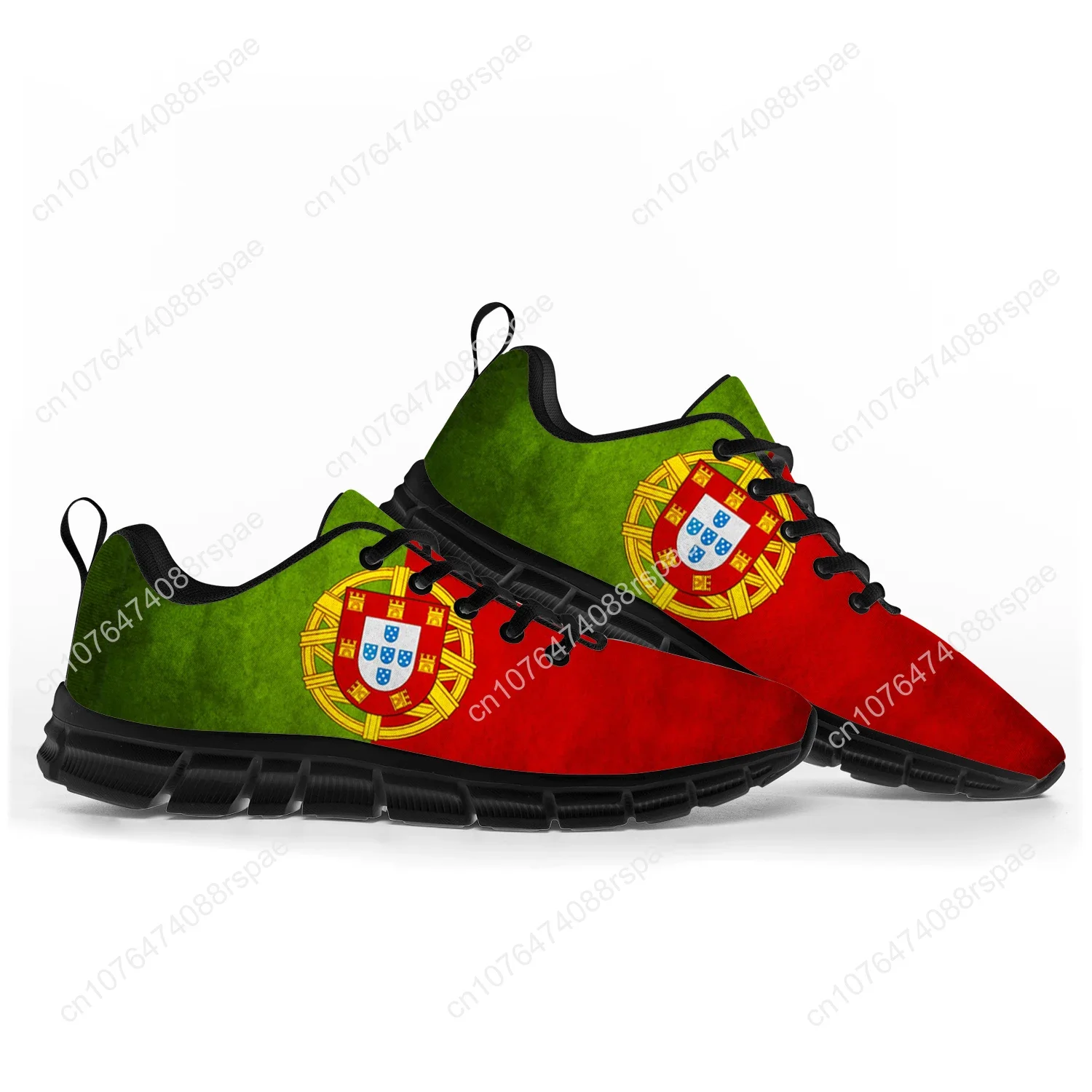 Portugal Flag Sports Shoes Mens Womens Teenager Kids Children Sneakers Portugal Casual Custom High Quality Couple Shoes
