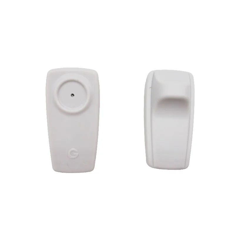 100 Pieces 8.2MHz Security Tag RF Anti Theft EAS Tag for Retail Cloth Shop with Wire Rope