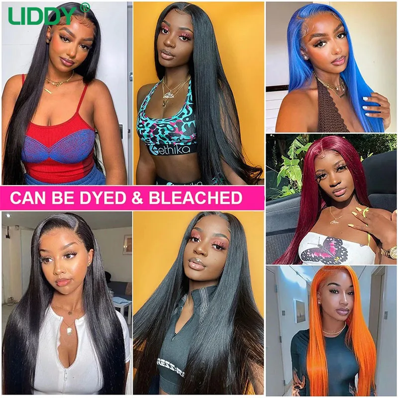 250% 360 Full Lace Wig Human Hair Pre Plucked 13x6 13x4 Straight Lace Front Wigs Frontal Wig Human Hair Wigs For Women