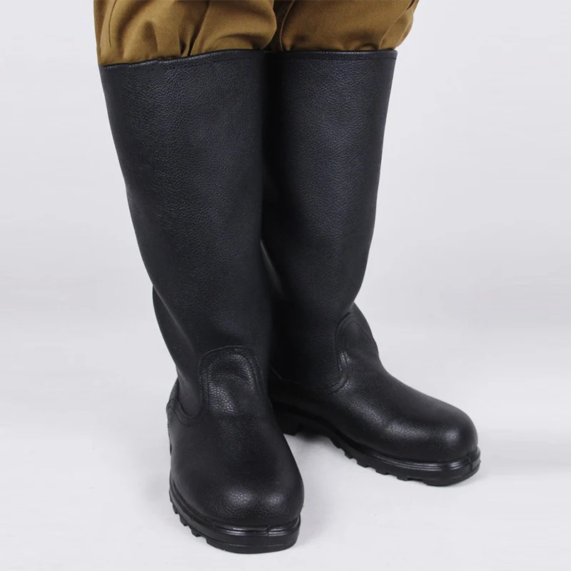 BOSANOVA Militärstiefel Damen Hoch - Mit Plattformsohle 6,5cm, Veganes Leder, Schnürung & Reißverschluss