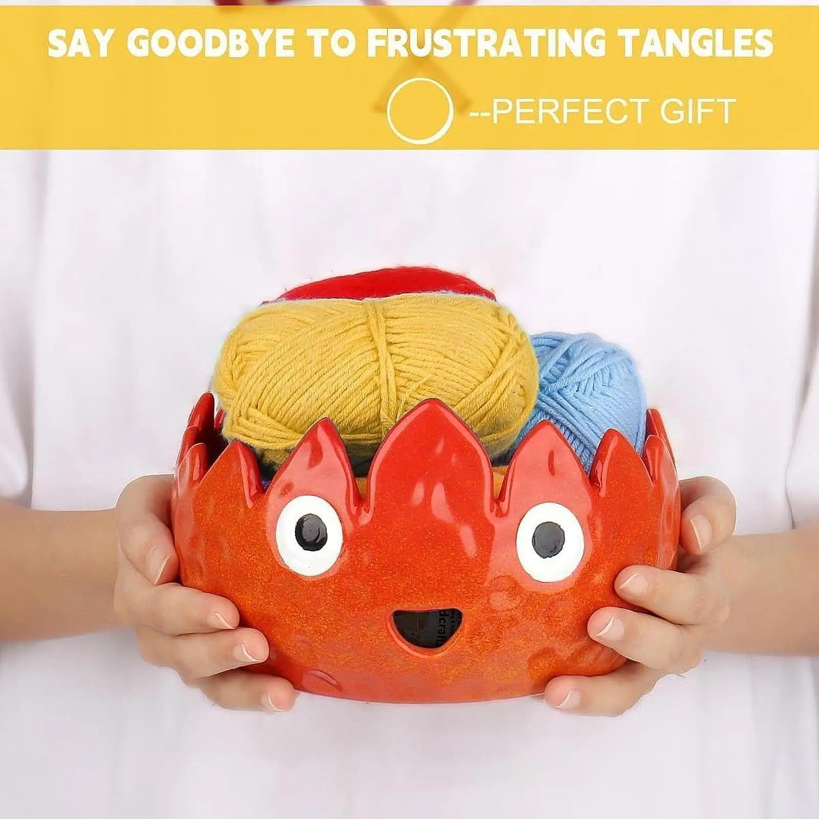 Yarn Bowl Cute Knitting Yarn Bowl for Knitting Lovers Mother