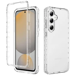Enhanced Non - Fingerprint Clear Fitted Phone Case for Galaxy S21+ 5G (Clear)