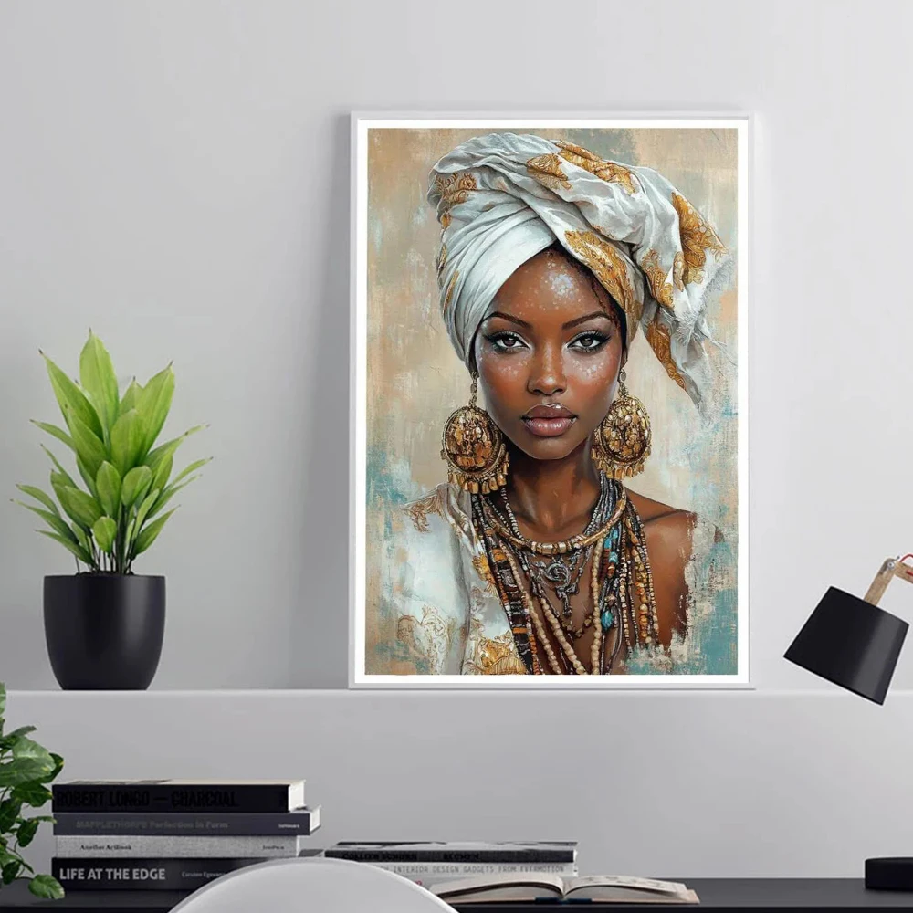 African Woman Canvas Art 3