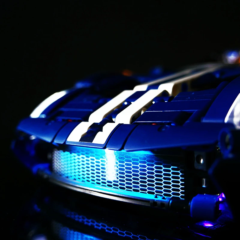 DIY LED Light Kit For LEGO 42154 Fords GT Super Sports Car Building Block Set（Only LED Light,Without Blocks Model） 5