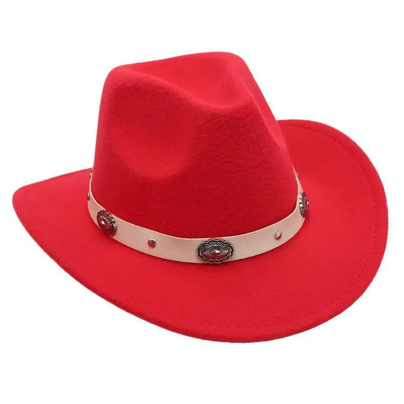 

Designer Top Hat for Men and Women Western Cowboy Jazz Cap Felt Gorras Para Hombres Gorras 모자 Casquette Homme Free shipping