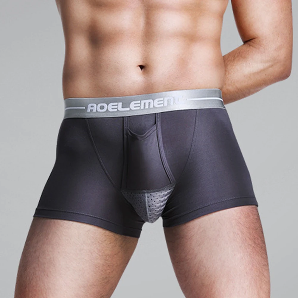 Silk Bullet Separation Pouch Underpants Briefs  Mens Underwear Boxers  Capsule - 3pcs - Aliexpress