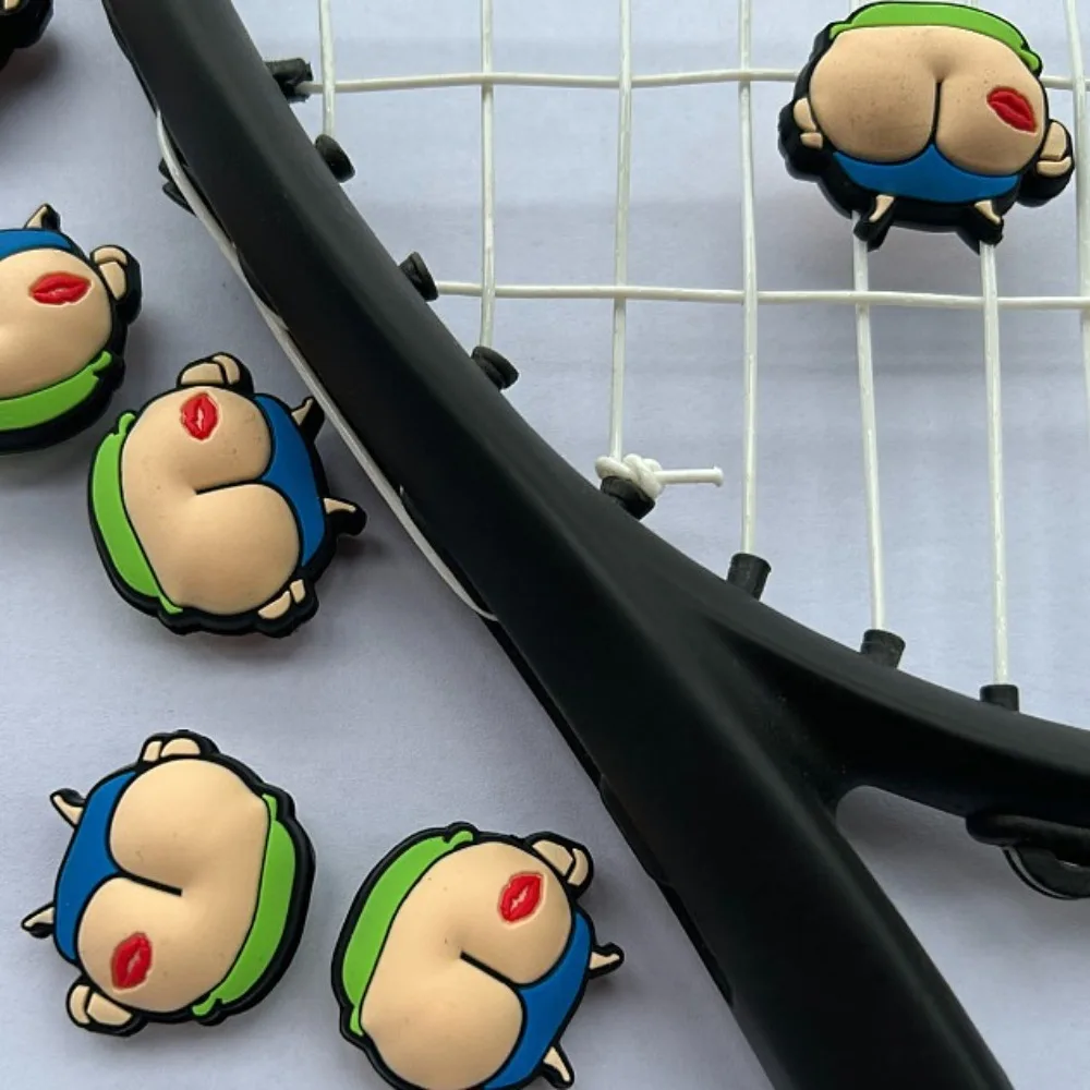 Tennis Racket Shock Absorber PP Tennis Racquet Dampener Chinese Heart Anti-vibration Tennis Racket Vibration Durable Silicone Shock Absorber