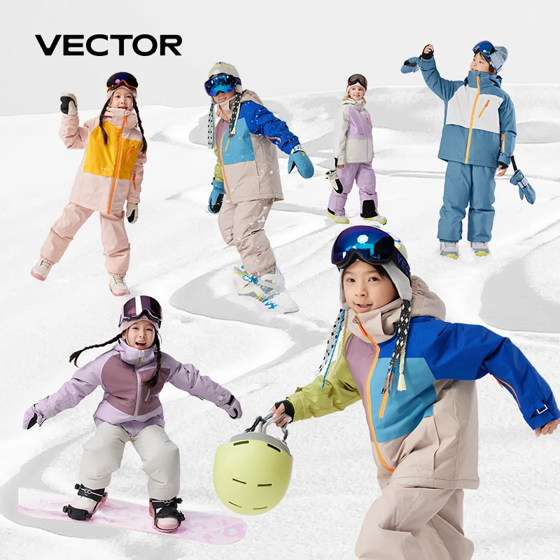 Oneforus Combinaison de Neige pour Enfants Combinaison d'hiver à