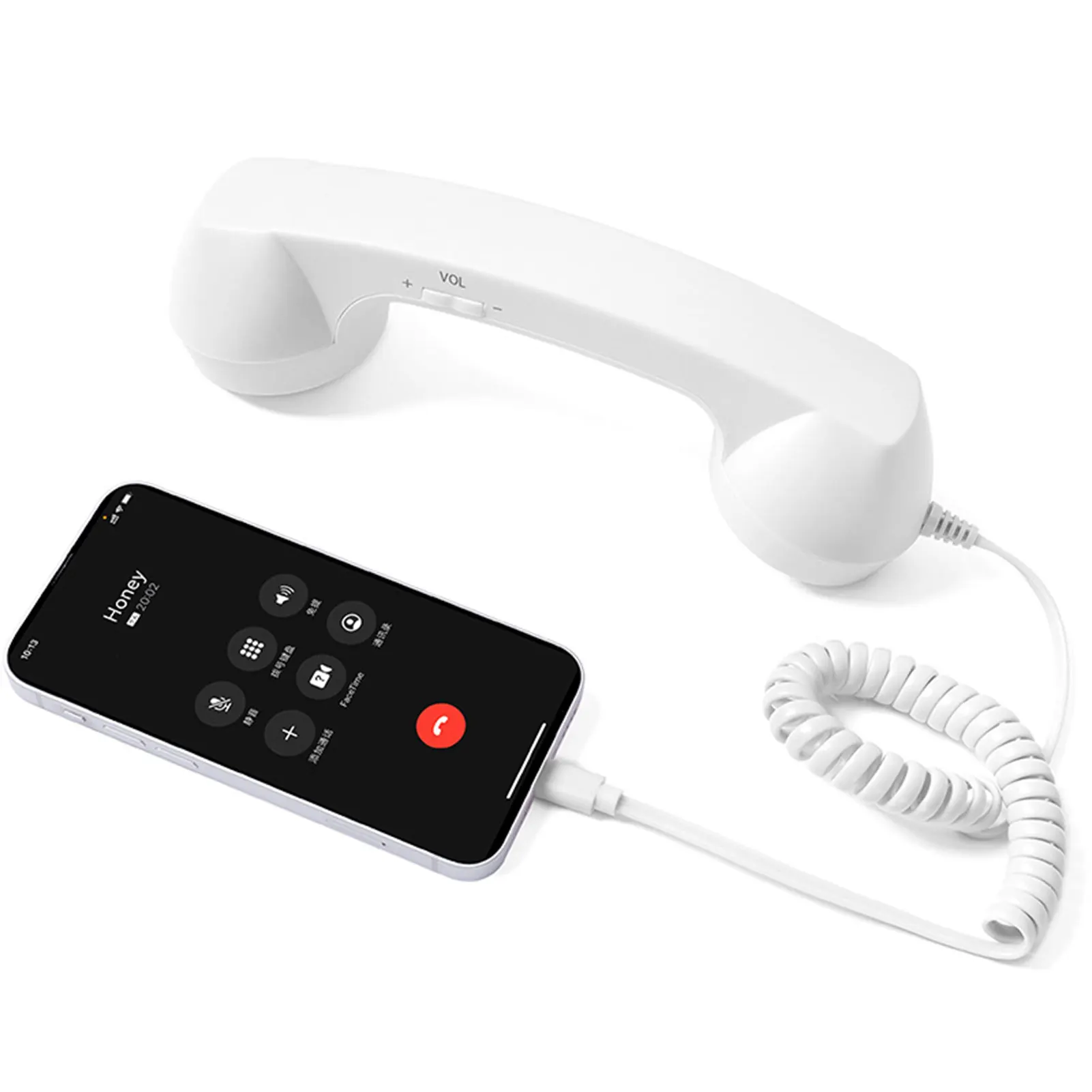 Retro telefoonhandset voor iPhone en Android, 2026 Nieuwe Type