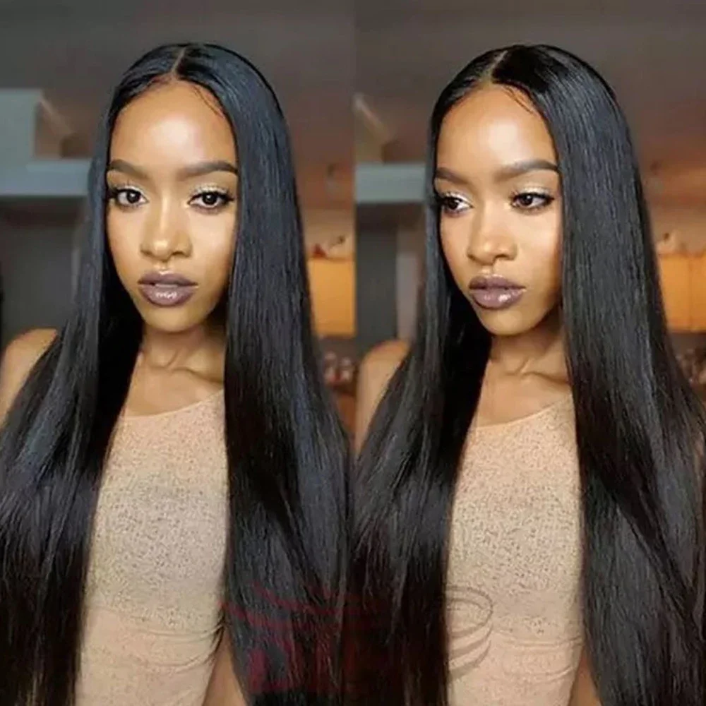 未使用 黒 ストレートウィッグ 3点セット ✨断熱美女ウィッグ✨I型つむじ地肌✨深田恭子❣️艶髪！ゆる