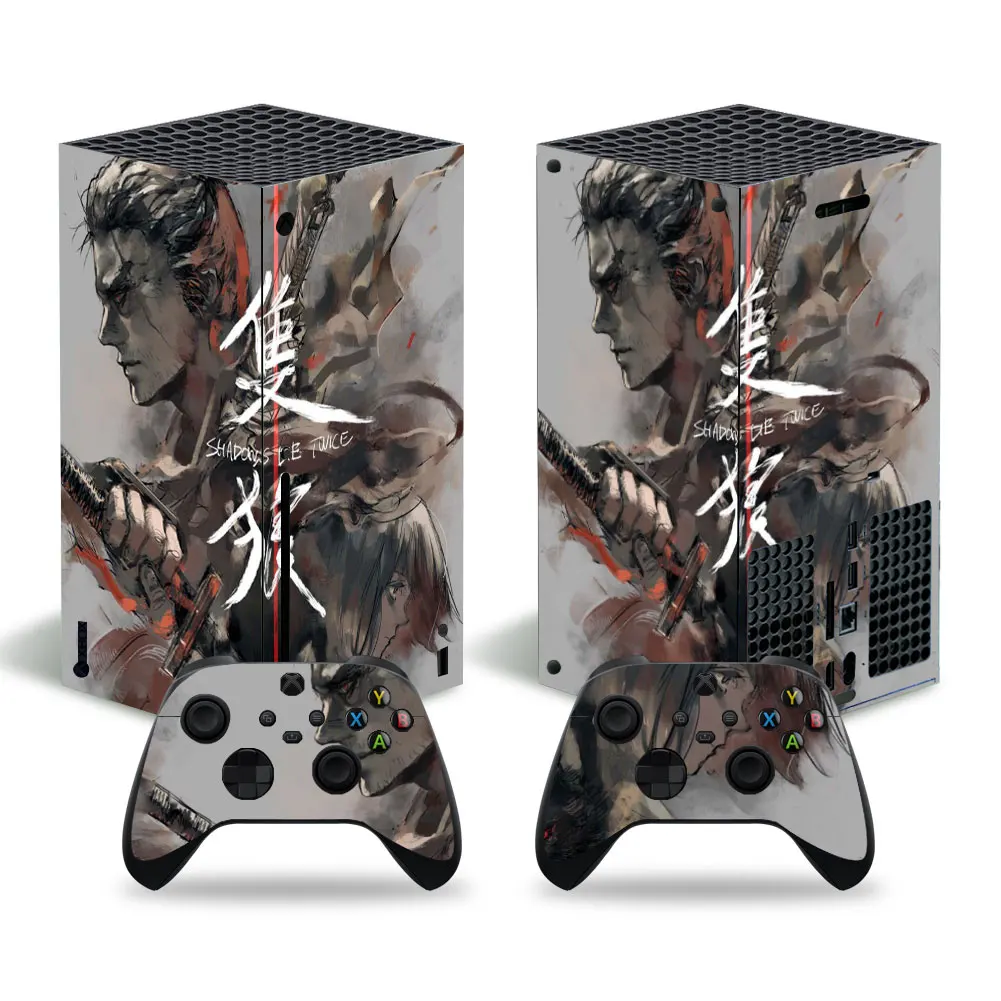 Sekiro Xbox Series X Skin Sticker Decalcomania Cover Xsx Skin Console E 2 Controller Skin Sticker Vinile Xboxseriesx