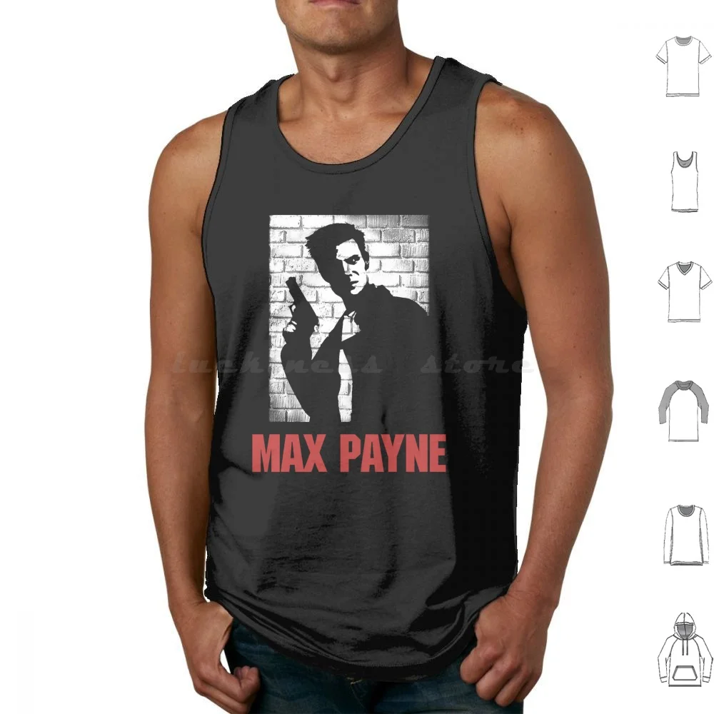 Max Payne Canotte Gilet Senza Maniche Max Payne Remedy Max Payne