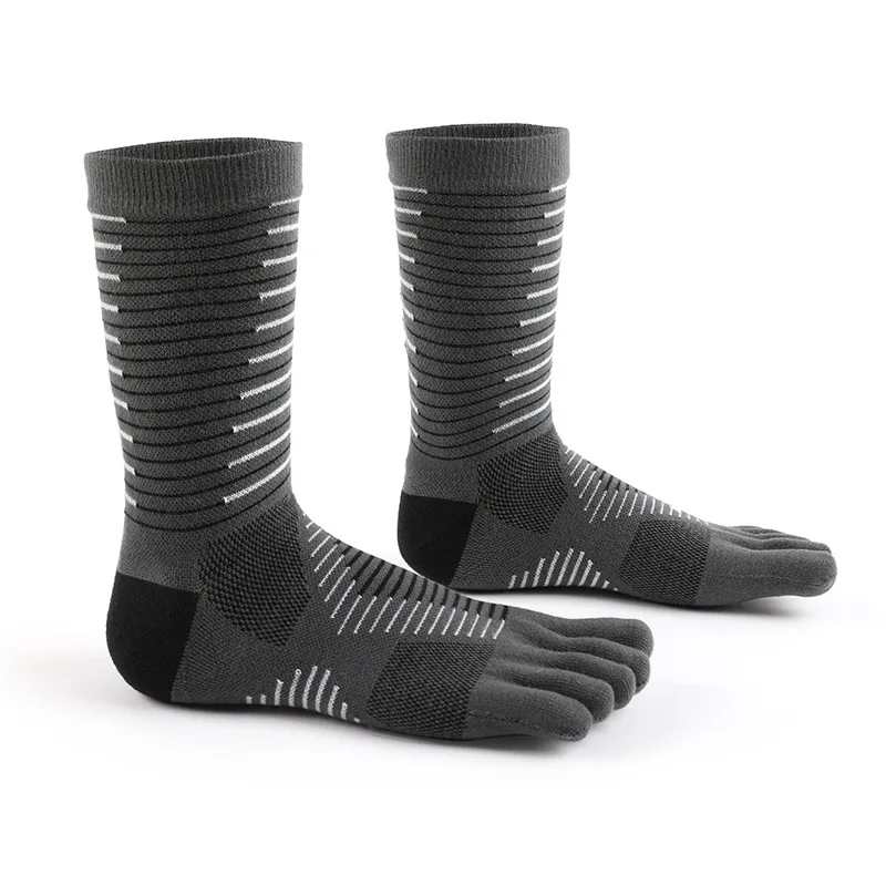 MEIKAN Men's Five-finger Coolmax Sports Socks Quick-drying Outdoor Compression Socks for Cycling Running Leisure Sports compression socks running socks basketball socks hiking socks men ankle socks