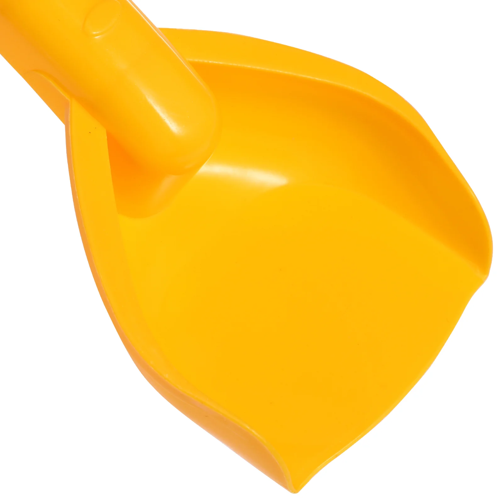 8 Pcs Child Beach Toy Sand Shovels for Kids Gardening Small outside Toys Yellow Plastic 5