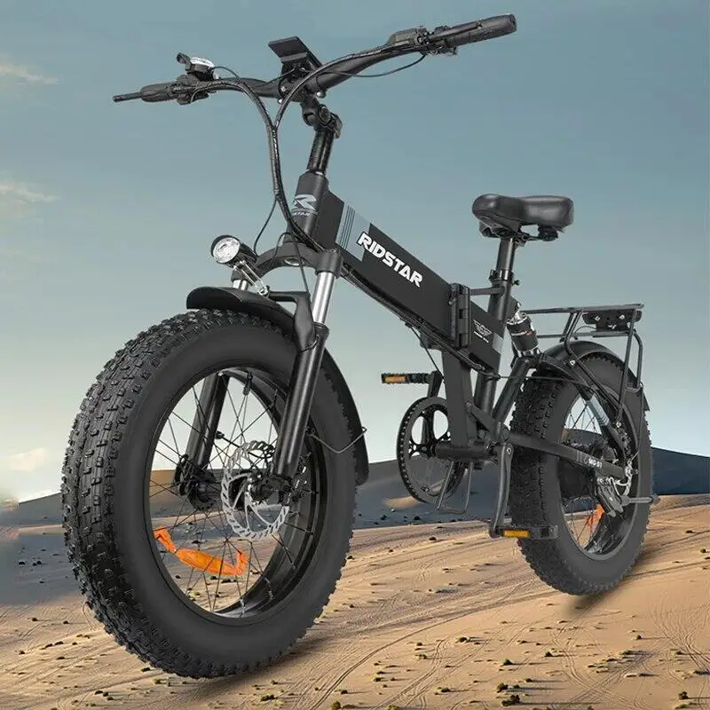 Ridstar H20 mountain electric bicycle 1000w 48V 15ah 45km/h full suspension adult urban commuter electric bicycle electric bicycle,electric bike