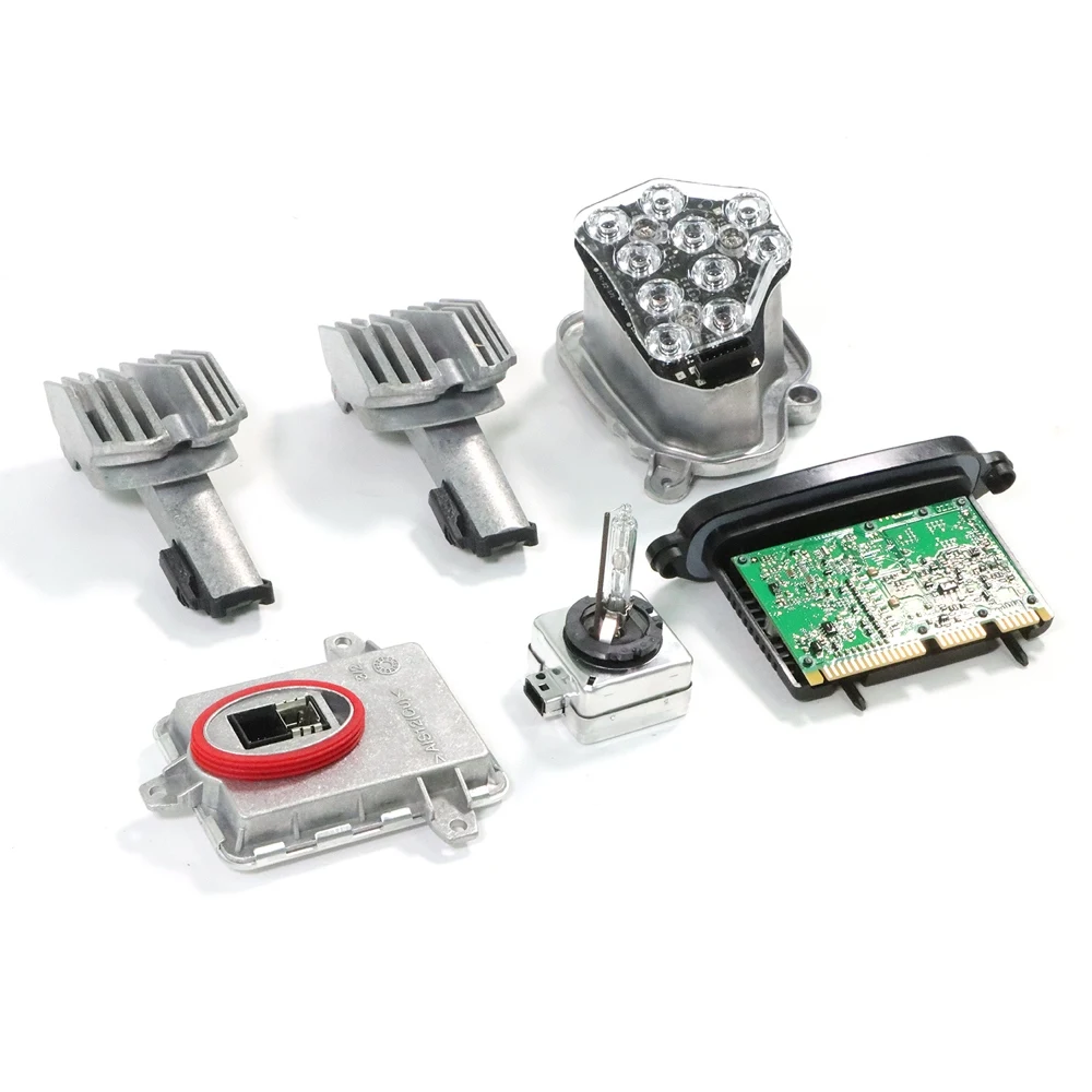 Xenon Ballast Bulb LED Module Diode Kit LH 63-11-7-271-899 63-11-7-316-217 63-11-7-318-327 for 2011-2013 BMW 528i 535i