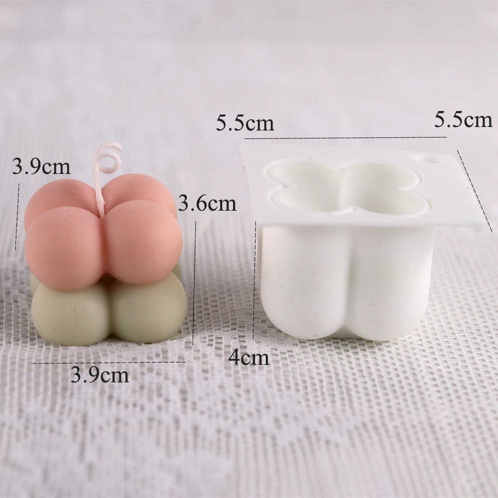 Raynag Set di 2 stampi per realizzare candele in acrilico a forma di conchiglia, per realizzare sapone, bombe da bagno, stampi 3D a forma di capesante fai da te