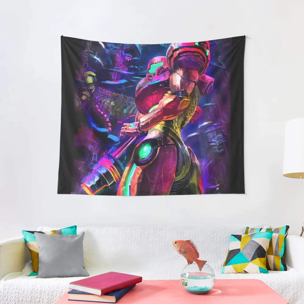 

Samus Aran Metroid Tapestry Wall Decoration Products