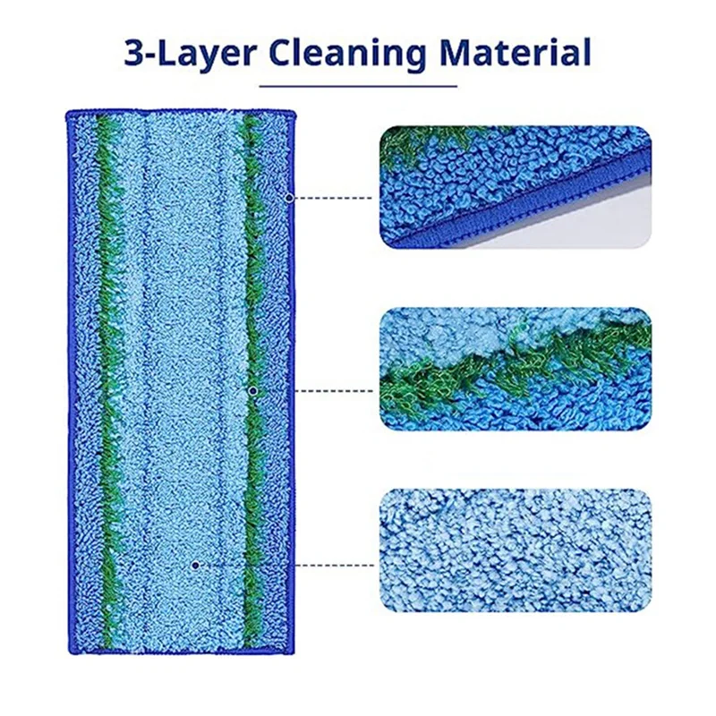 Suitable for IRobot Braava Jet M6 Smart Home Automatic Mopping and Scrubbing Machine Accessories Mop 4