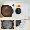 Portable Clothes Dryer 1350W, Compact Dryer for laundry with 5 Drying Modes, 2.6 Cu.ft Front Load Dryer Machine 6