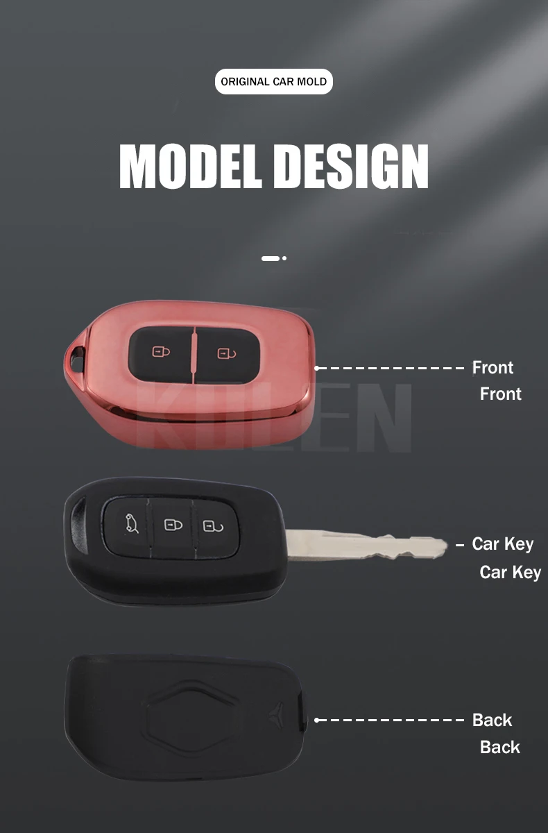 TPU Car Key Case Cover Shell Fob per Renault Duster Sandero Logan Clio Captur Laguna Scen Dacia Duster accessori portachiavi Bag 10 TPU Car Key Case Cover Shell Fob per Renault Duster Sandero Logan Clio Captur Laguna Scen Dacia Duster accessori portachiavi Bag - S775219cc73bf4979ae48505afaceef45v