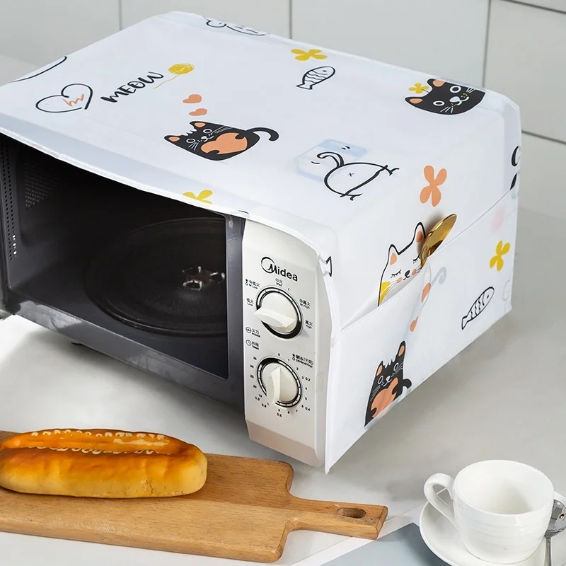 WaterproofMicrowaveOvenCoversGreaseProofingStorageBagDouble