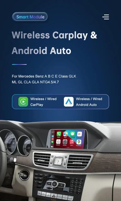 CarPlay/Android Autoインターフェース,ワイヤレス,メルセデス CarPlay/Android Autoインターフェース,ワイヤレス,メルセデス