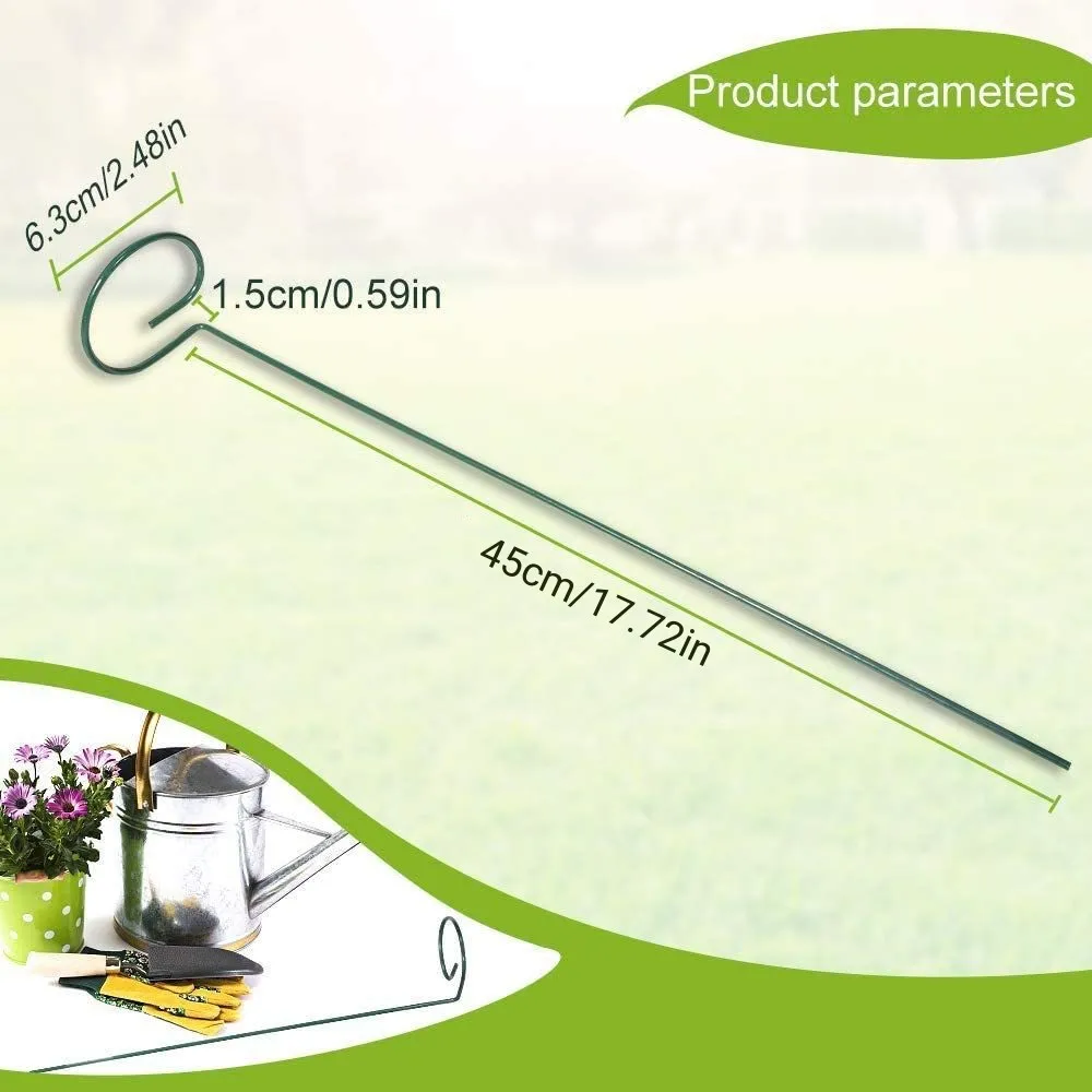 1 Pcs Plant Flowers Support Stake Backyard Beautiful Support Plant Stakes Bonsai Tool Stand Ring