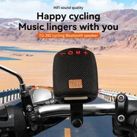 TG392 Outdoor Bicycle Portable Mini Bluetooth Speaker Waterproof FM Radio Supports TWS/TF/AUX Subwoofer Bicycle Wireless Speaker - Image 2