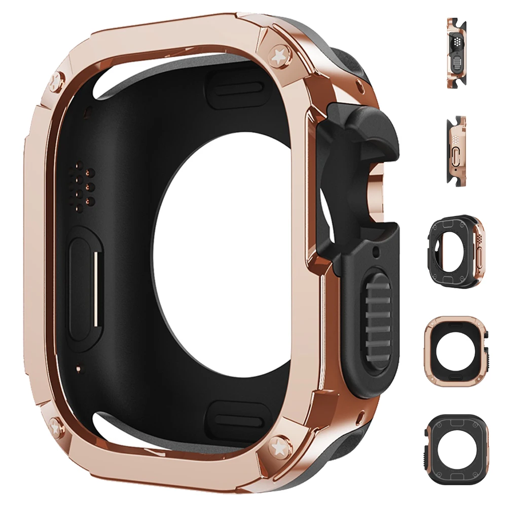  ġ PC  TPU ȣ ̽, Ʈ 49mm, 2in 1   ȣ  Ŀ, 45mm, 41mm, ̿ġ 8 7 6 5 4 SE 44mm