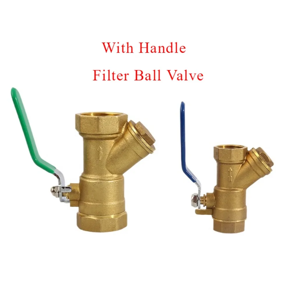 Valvola Filtro Y In Acciaio Inox 304 Con Attacco Femmina BSP 1/2" – Per Acqua, Olio E Gas, DN15