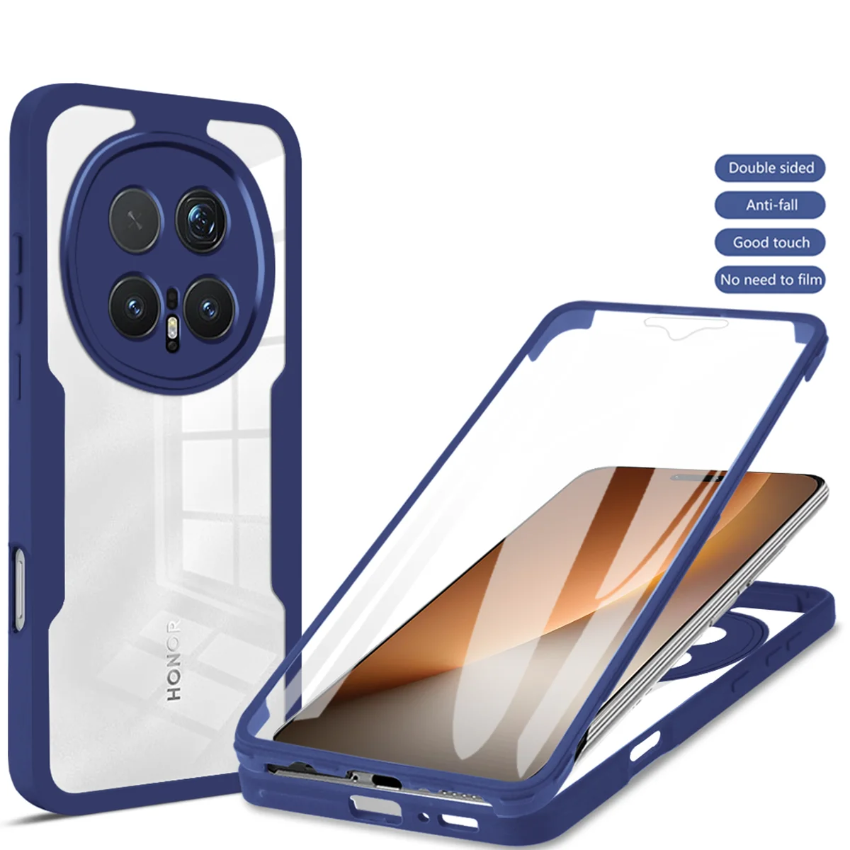 Ultimate 360° Protective Case – Full Body Coverage with Double-Sided Design