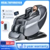 2025 massage chair 4d zero gravity 3 year warranty Dual-core SLTrack Thai Stretch Electric leg lift massage chairs full body 1