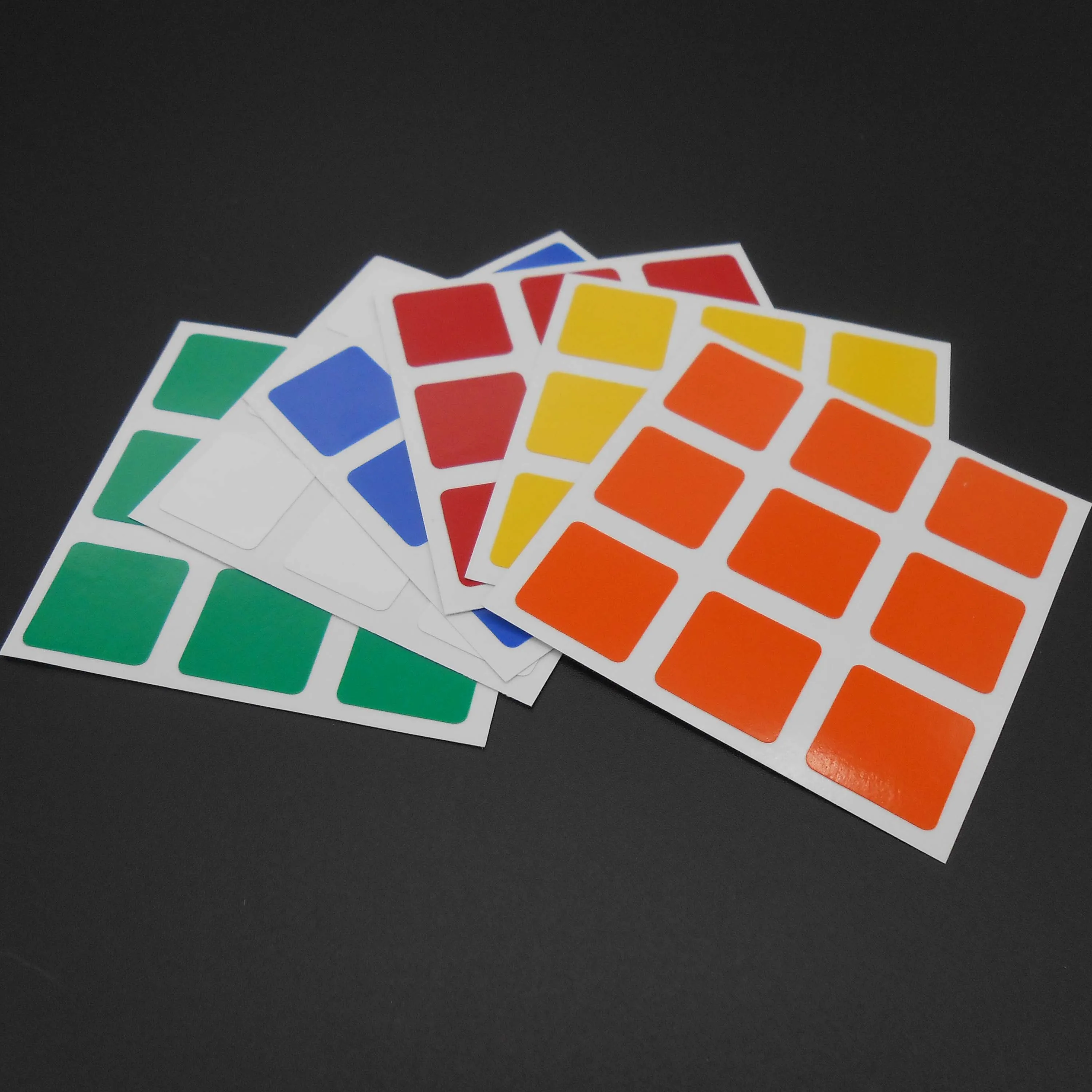 1Pc Dayan Cube Replacement Stickers 3x3x3 For DAYAN Zhanchi Speed Cube NEW Cube Stickers For One 3X3 Cubes * FD062