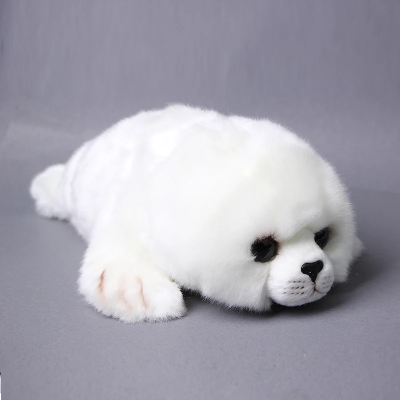 Dropshipping Soft Cute Seals Plush Toy Sea World Animal Sea Lion Plush  Stuffed Doll Big Eyes Baby Birthday Gift for Kids Girls - AliExpress