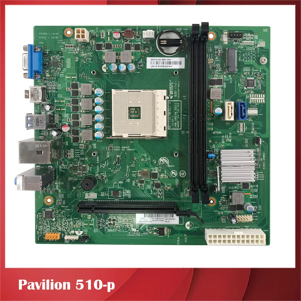 

Оригинальная материнская плата для HP Pavilion 510-p AM4 15130-1 854902-001 854902-601 полностью протестирована, хорошее качество