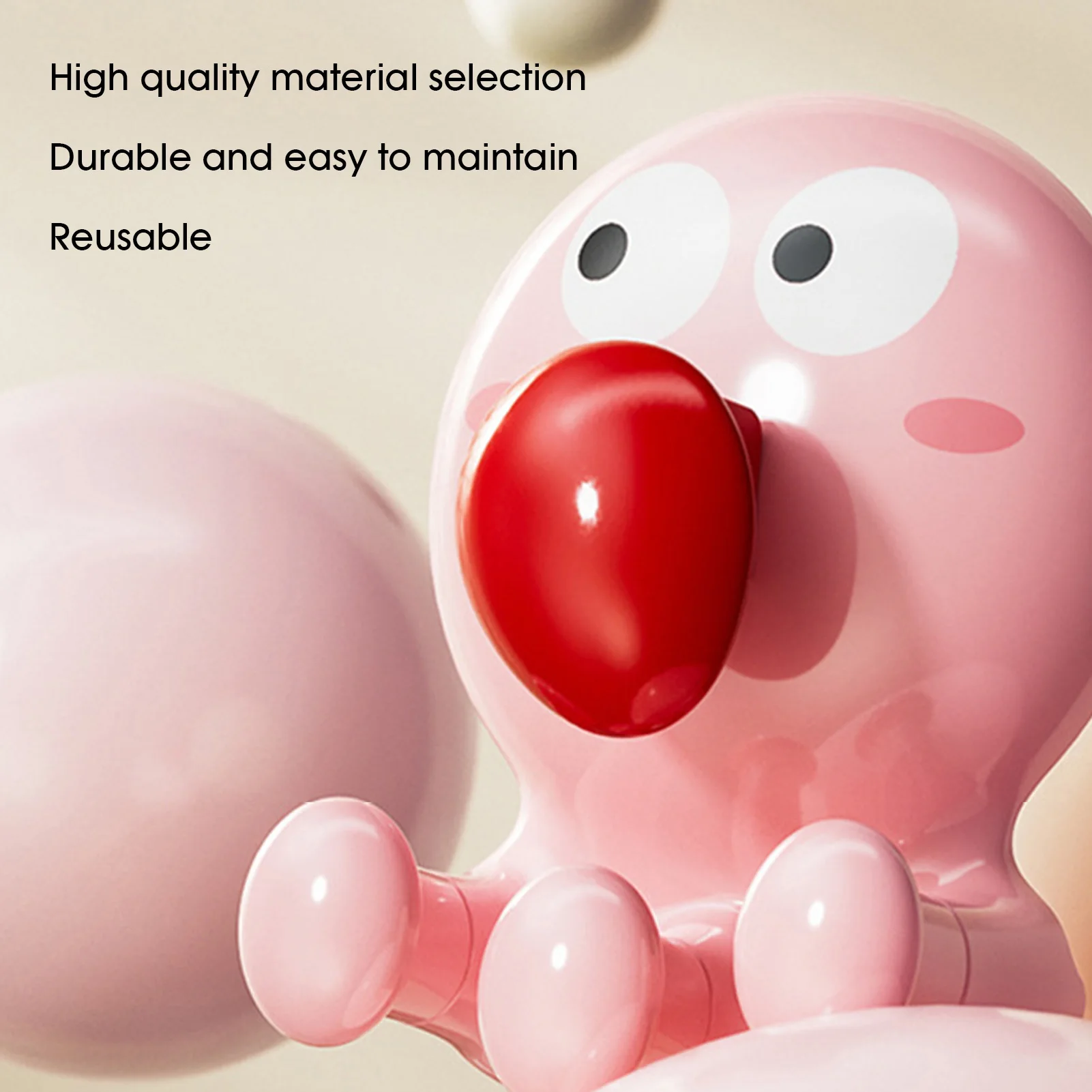 Octopus Model Suction Cup Hooks Reusable Lightweight Storage Hook for Window Glass Door Back Wall Use