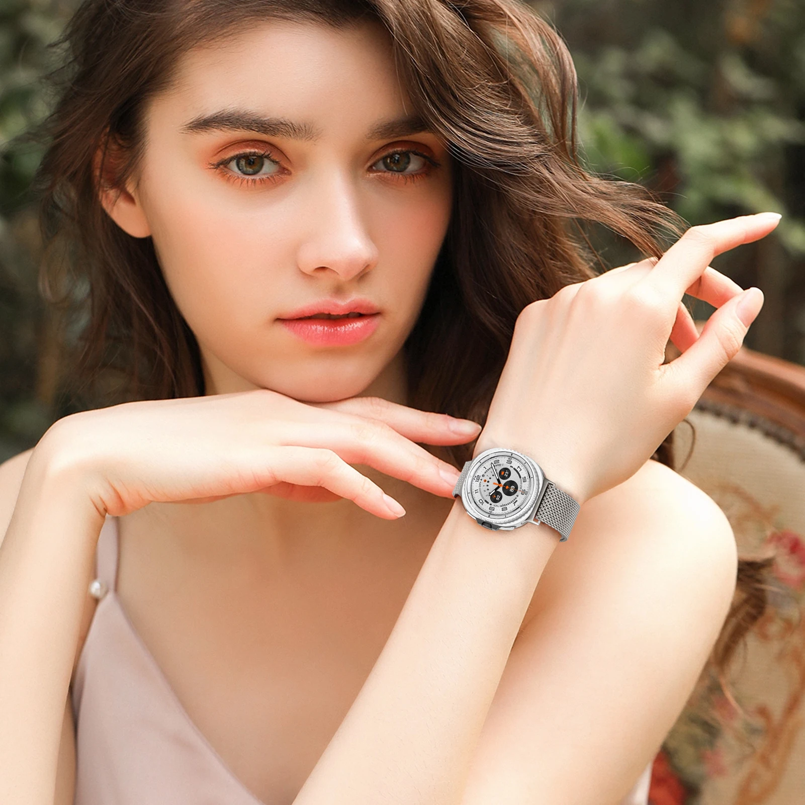 Milanese Loop Stainless Steel Watch Strap - Elegant Metal Bracelet