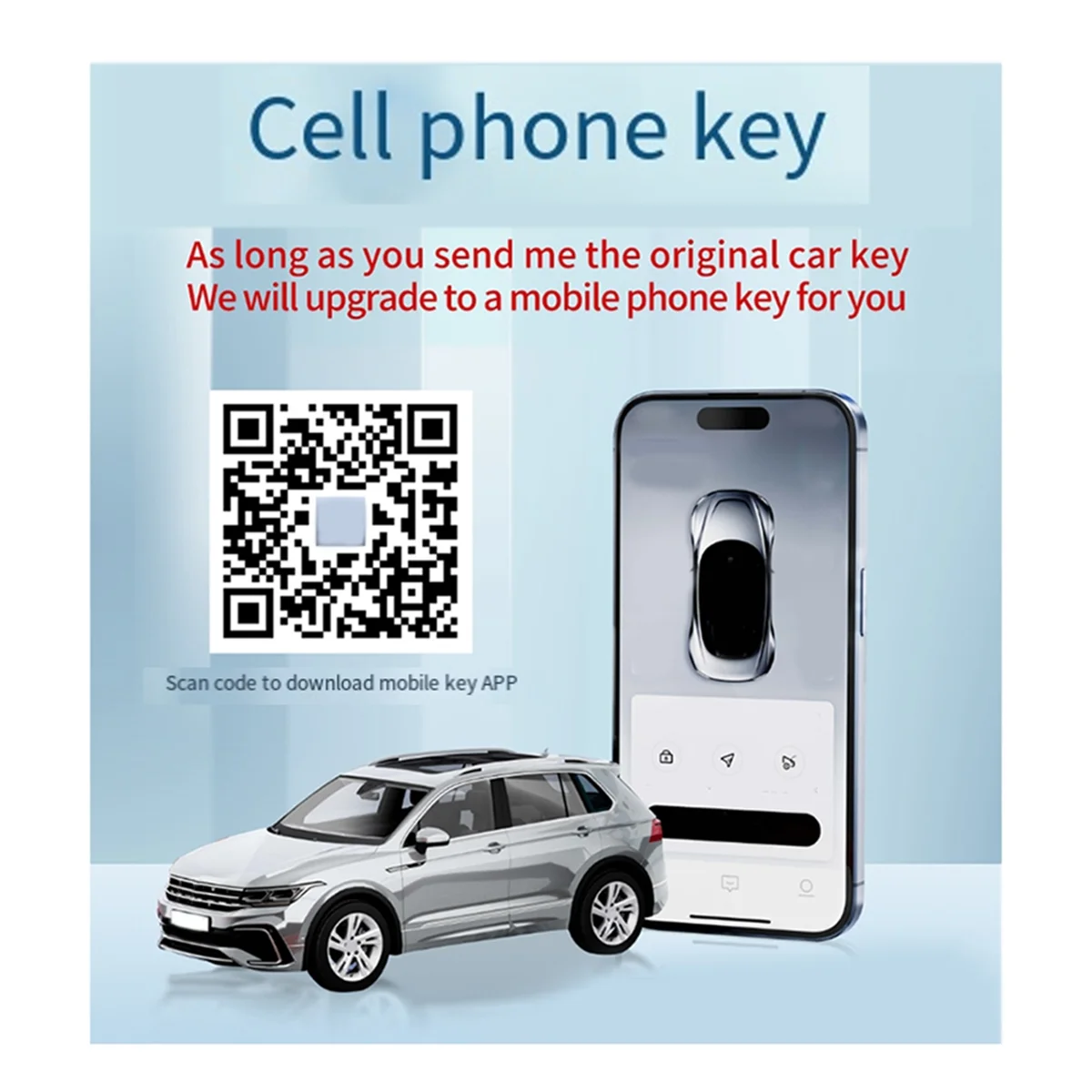 Phone As Key for KD PhoneAsKey with Keyless Entry Function Bluetooth Digital Key Support KD Smart G