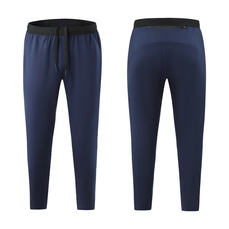 Training Pants Men Sweatpants Zip Pockets Loose Fitness Running Long Pants Plus Size Jogging Casual Outdoor Training Gym Trouser casual pants sports pants casual sports pants