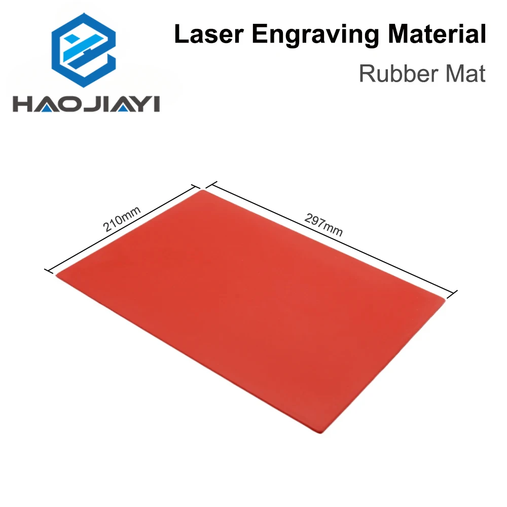 HAOJIAYI Rubber Mat DIY Laser engraving material laserable rubber for stamps DIY crafts material Laser Engraving Marking Machine