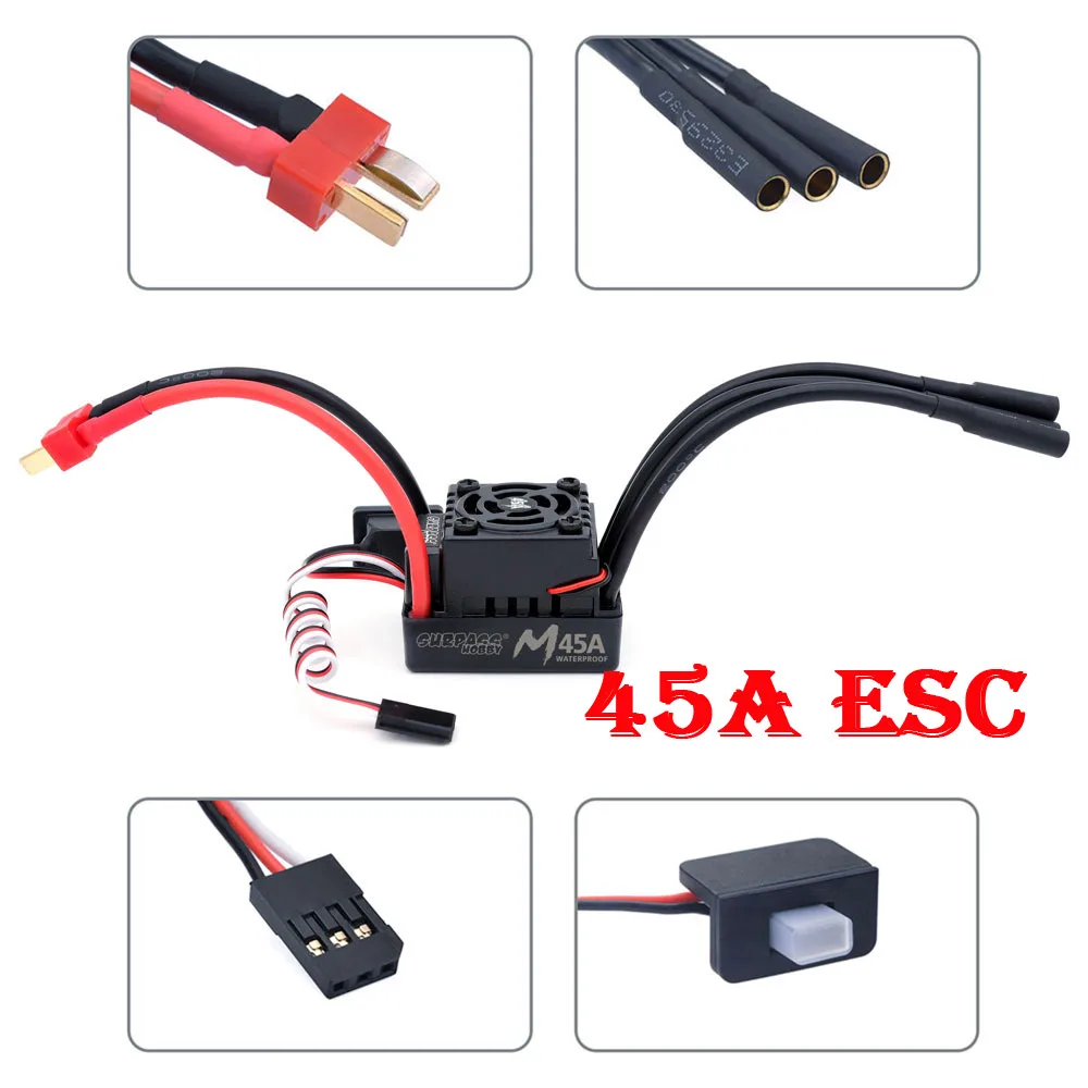 Enhanced Surpass Hobby Waterproof ESC